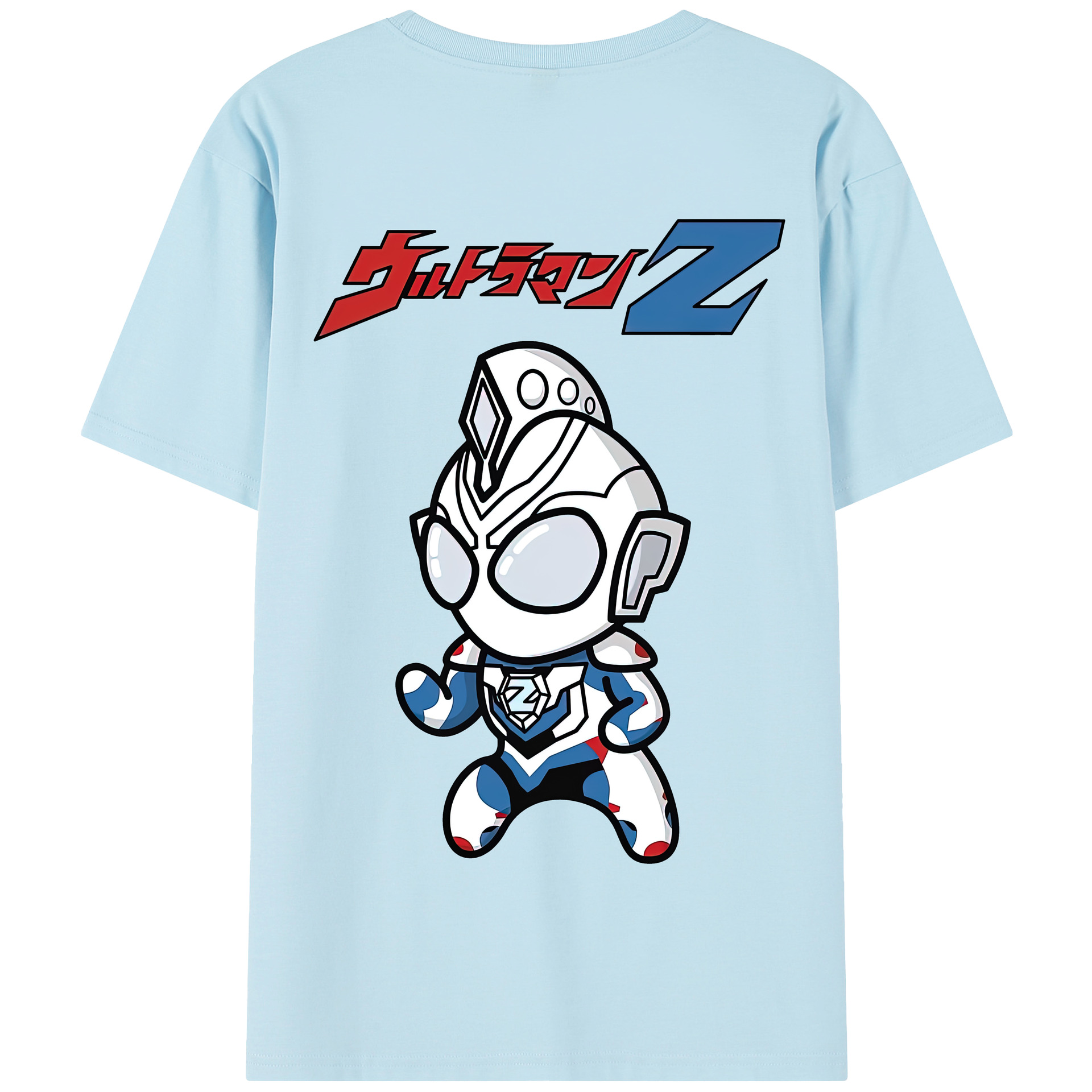 （画像用） ウルトラマン Ultraman 綿100％半袖Tシャツ（背面プリント）
